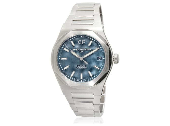 Girard Perregaux Laureto 81010-11-431-11Um relógio masculino em aço inoxidável  ref.1393483